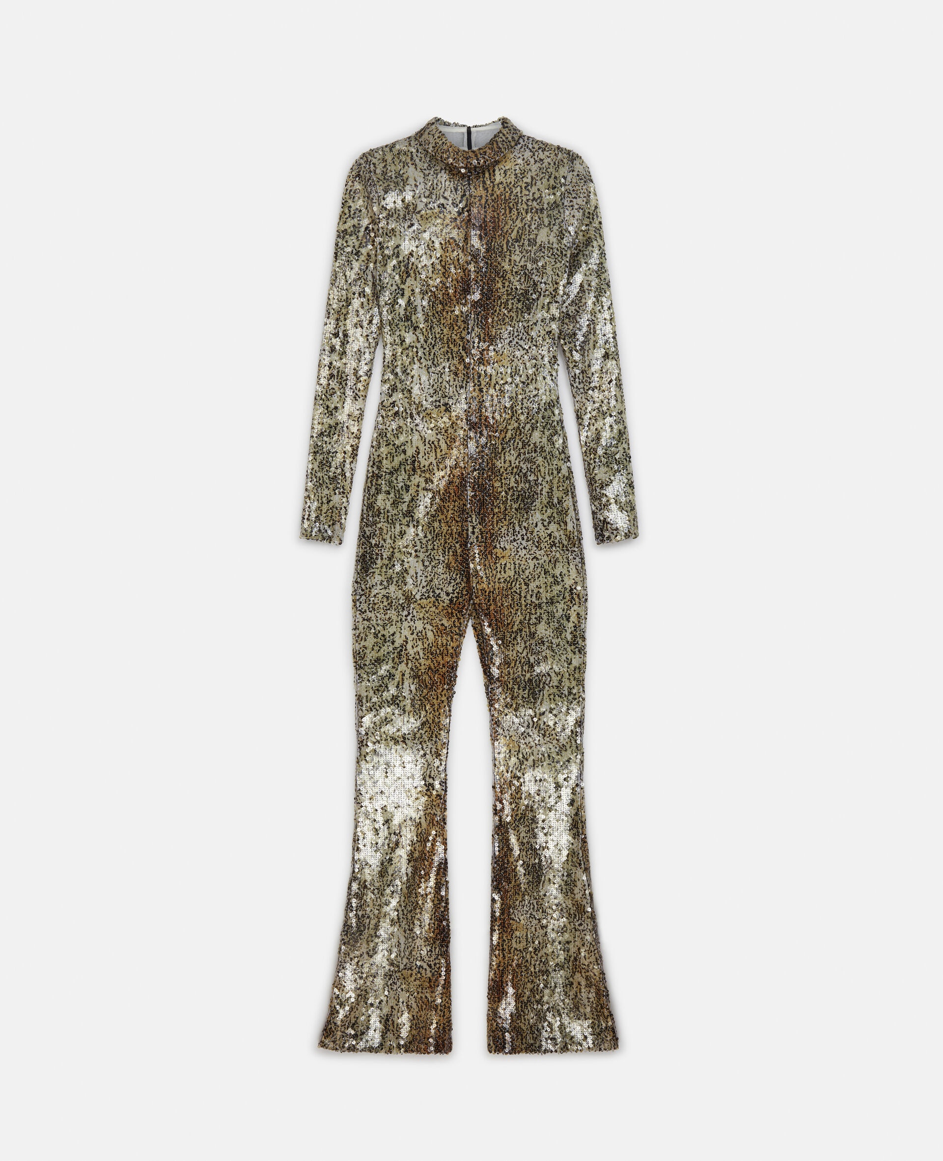 Ocelot Spot Sequinned Jumpsuit - 1