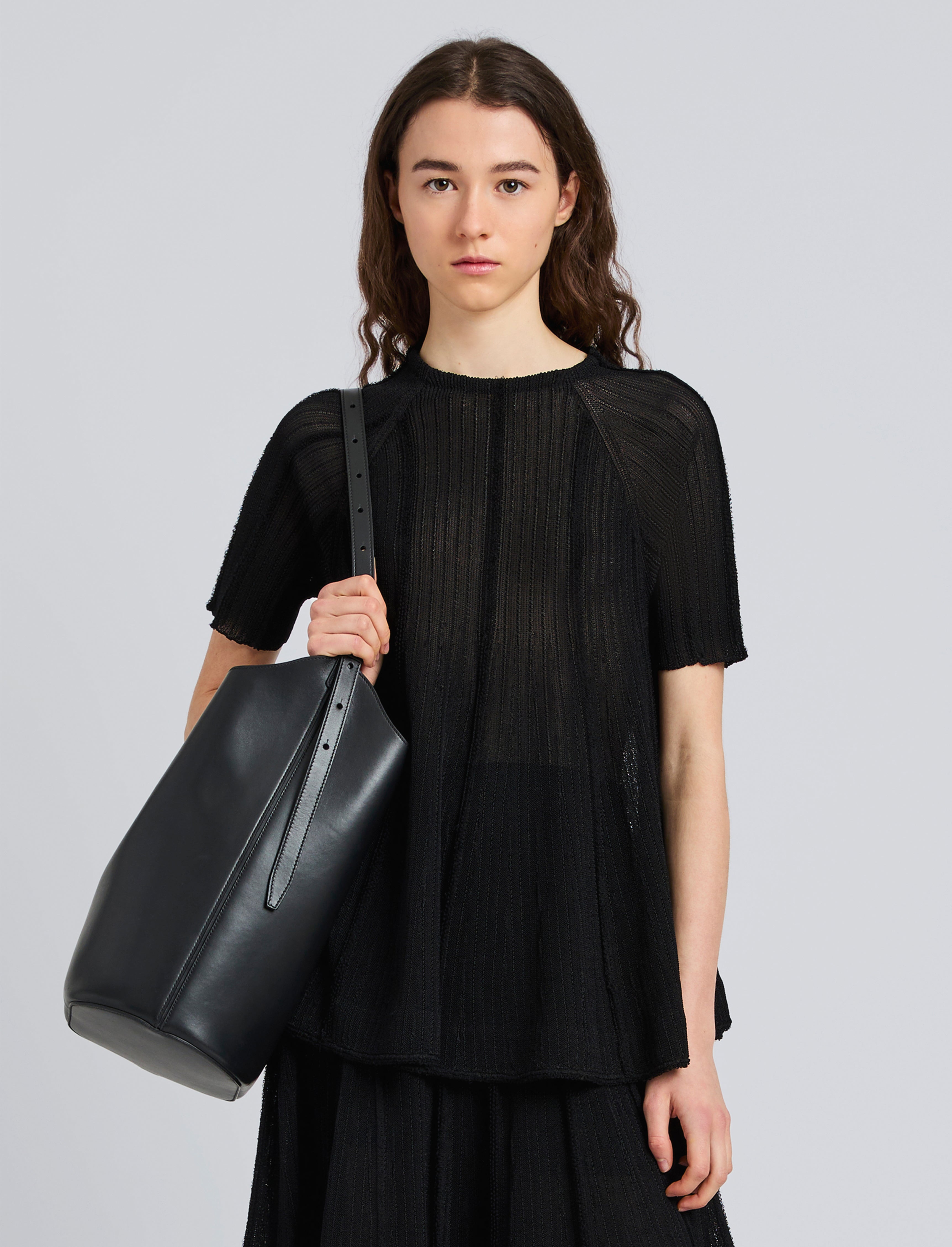 Tavia Top in Viscose Fringe Knit - 2