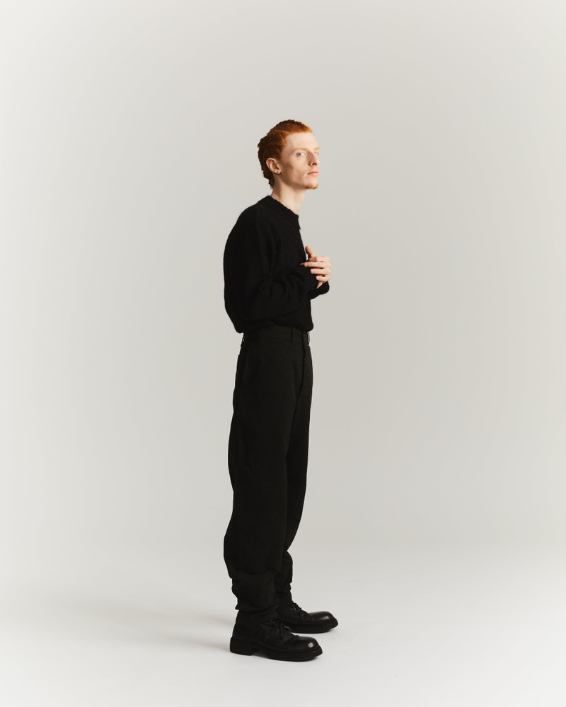 AH PANT - DOUBLE COT - BLACK 3