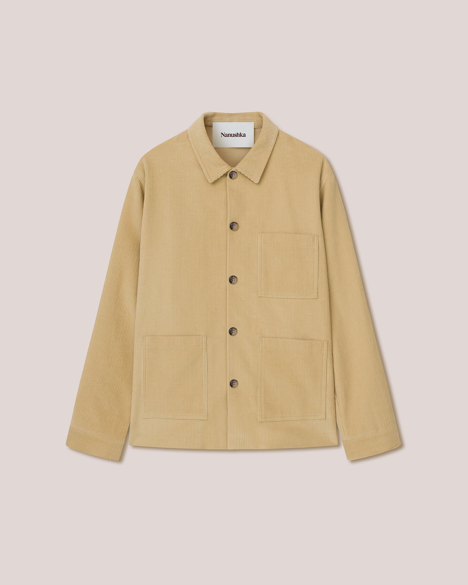 LAVI - Corduroy oversized jacket - Wax - 1