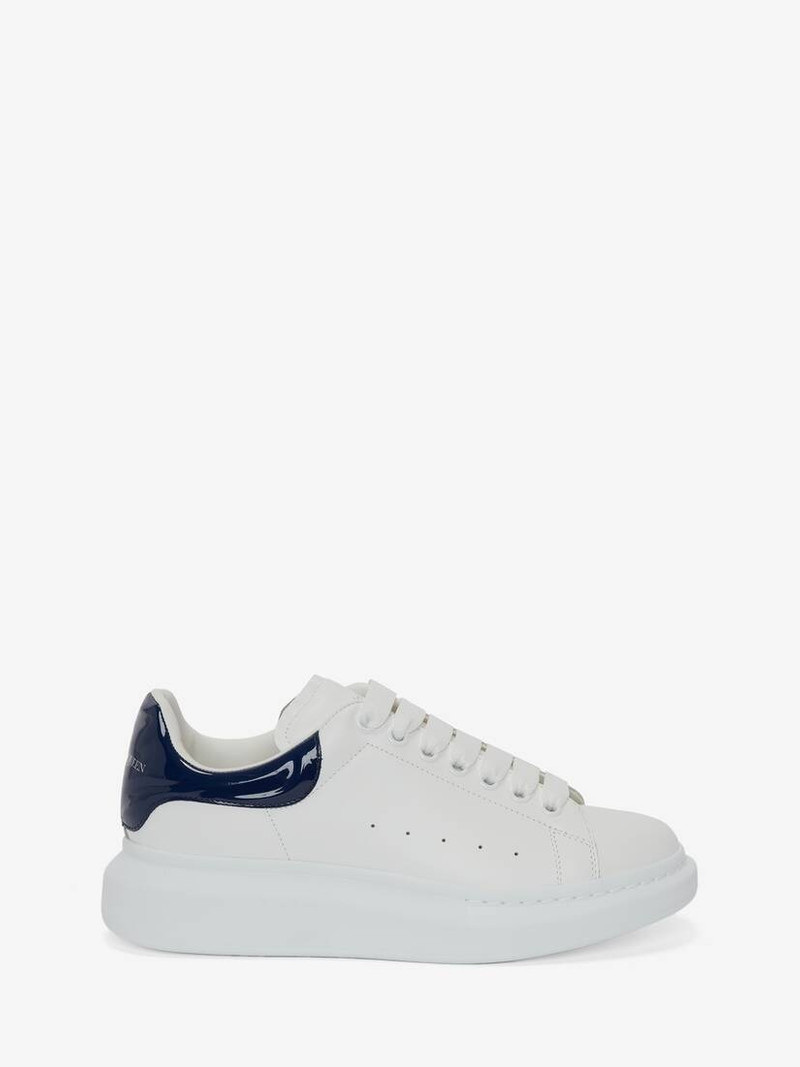 Men's Oversized Sneaker in White/navy - 1