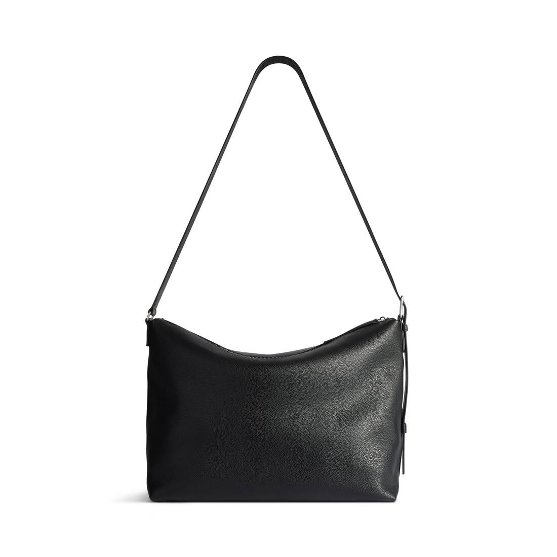 Men's Credit Large Messenger Bag in Black - 6