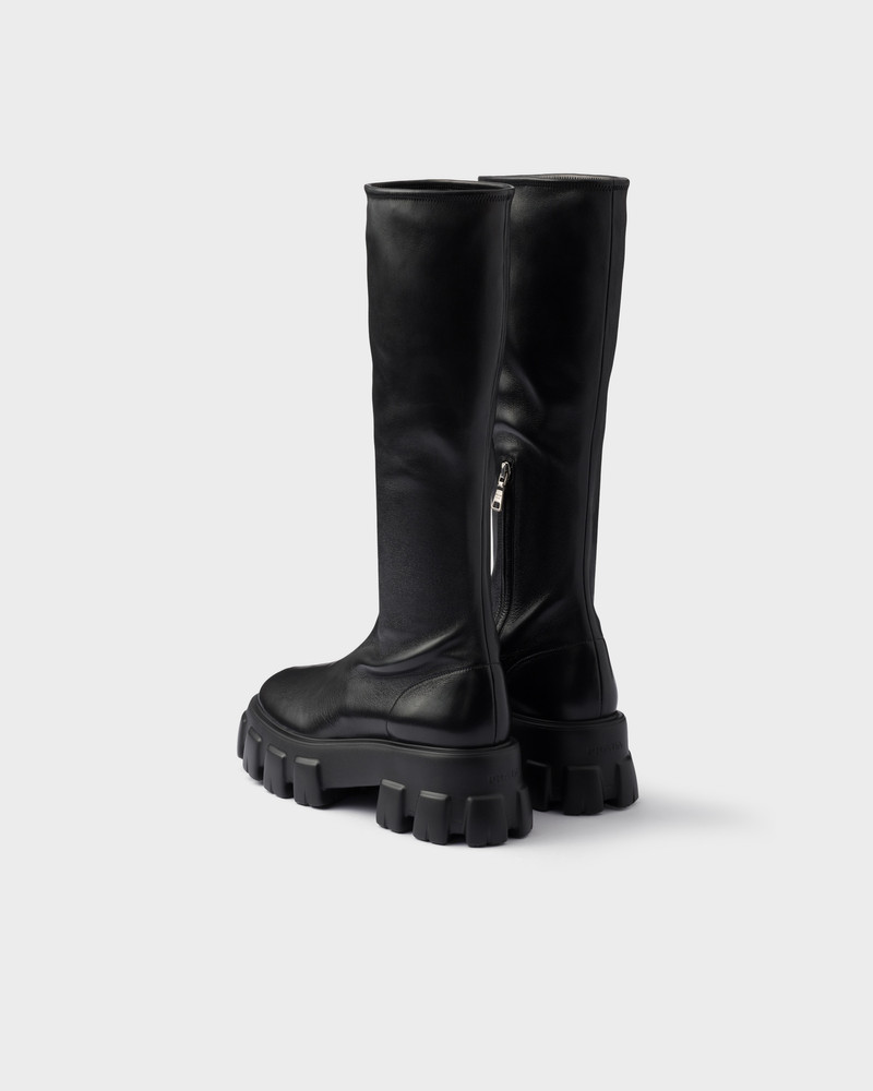 Monolith stetch nappa leather boots 4