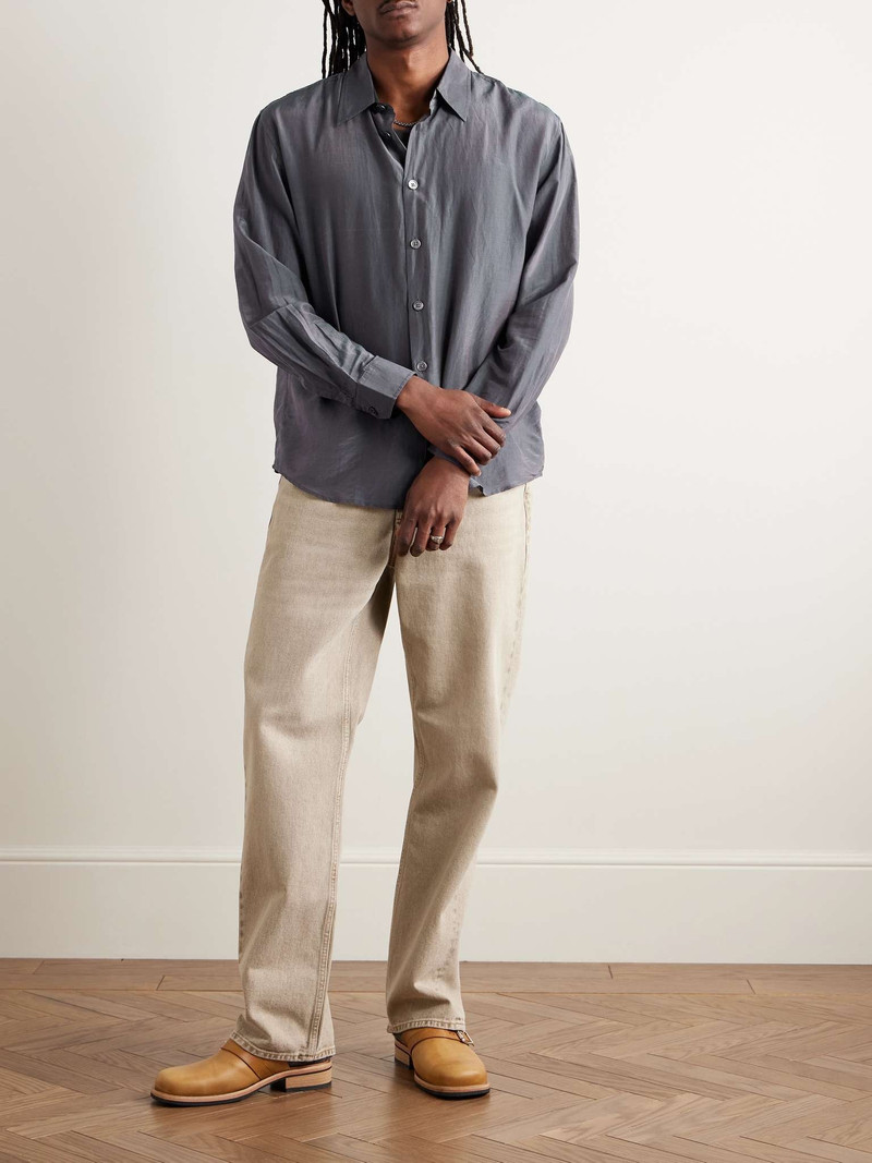 Our Legacy Beyond Cotton and Silk-Blend Shirt outlook