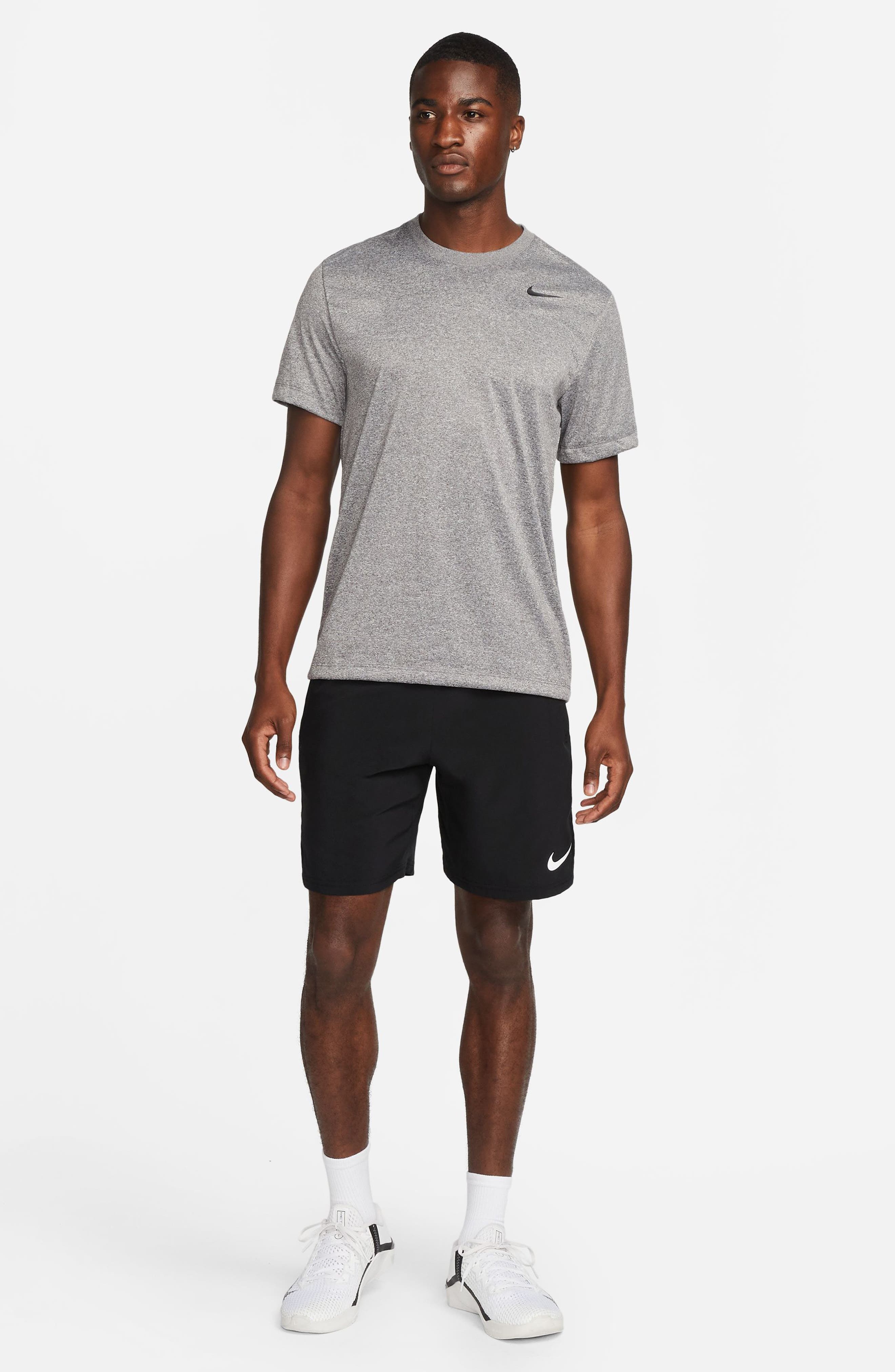 Nike Dri-FIT Legend T-Shirt in Midnight Fog/Pure/Htr/Black at Nordstrom - 4