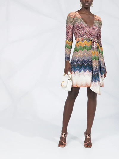 Missoni zig-zag print dress outlook