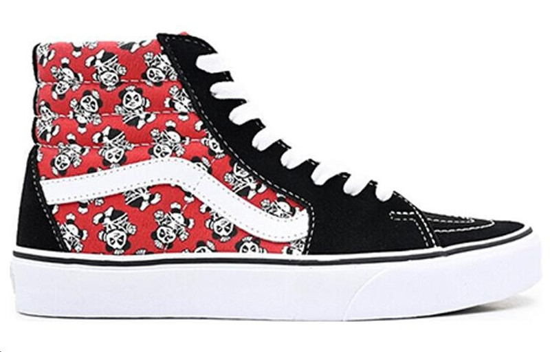 Vans Vans SK8-HI Black/Red VN0A4U3C5I2 outlook