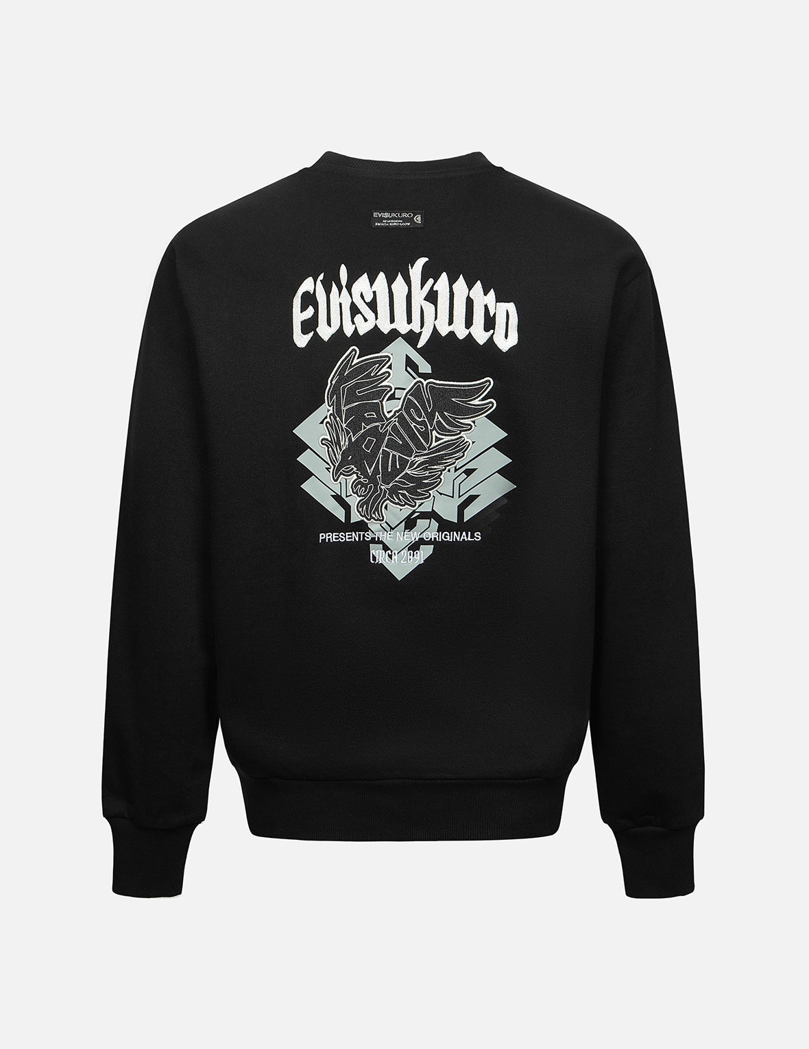 Yatagarasu Embrodiery Relax Fit Sweatshirt - 5