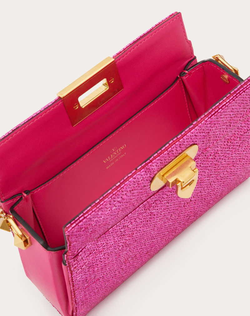 EMBROIDERED CARRY SECRETS CLUTCH 5