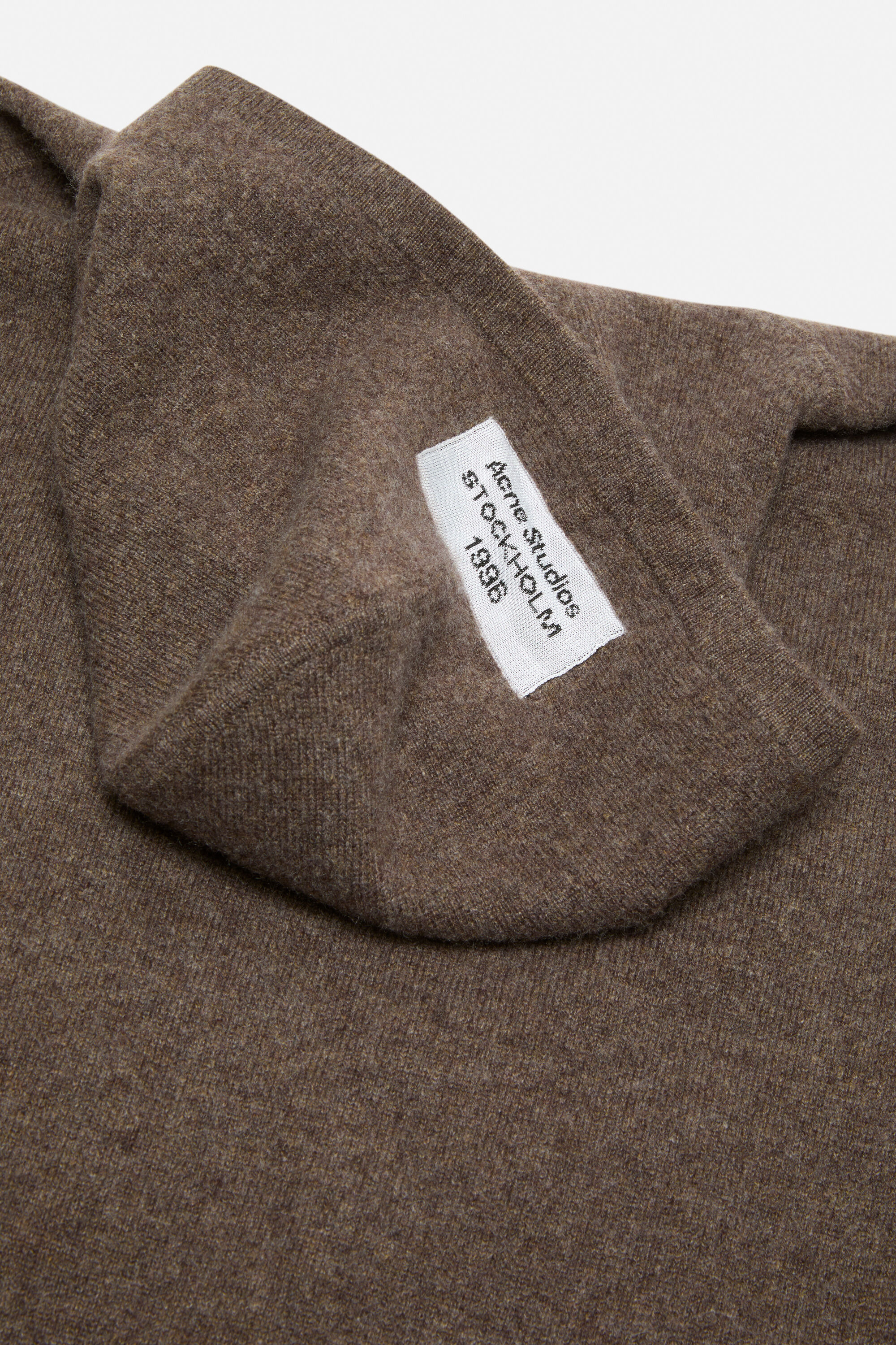 Cashmere hooded sweater - Walnut brown - 5