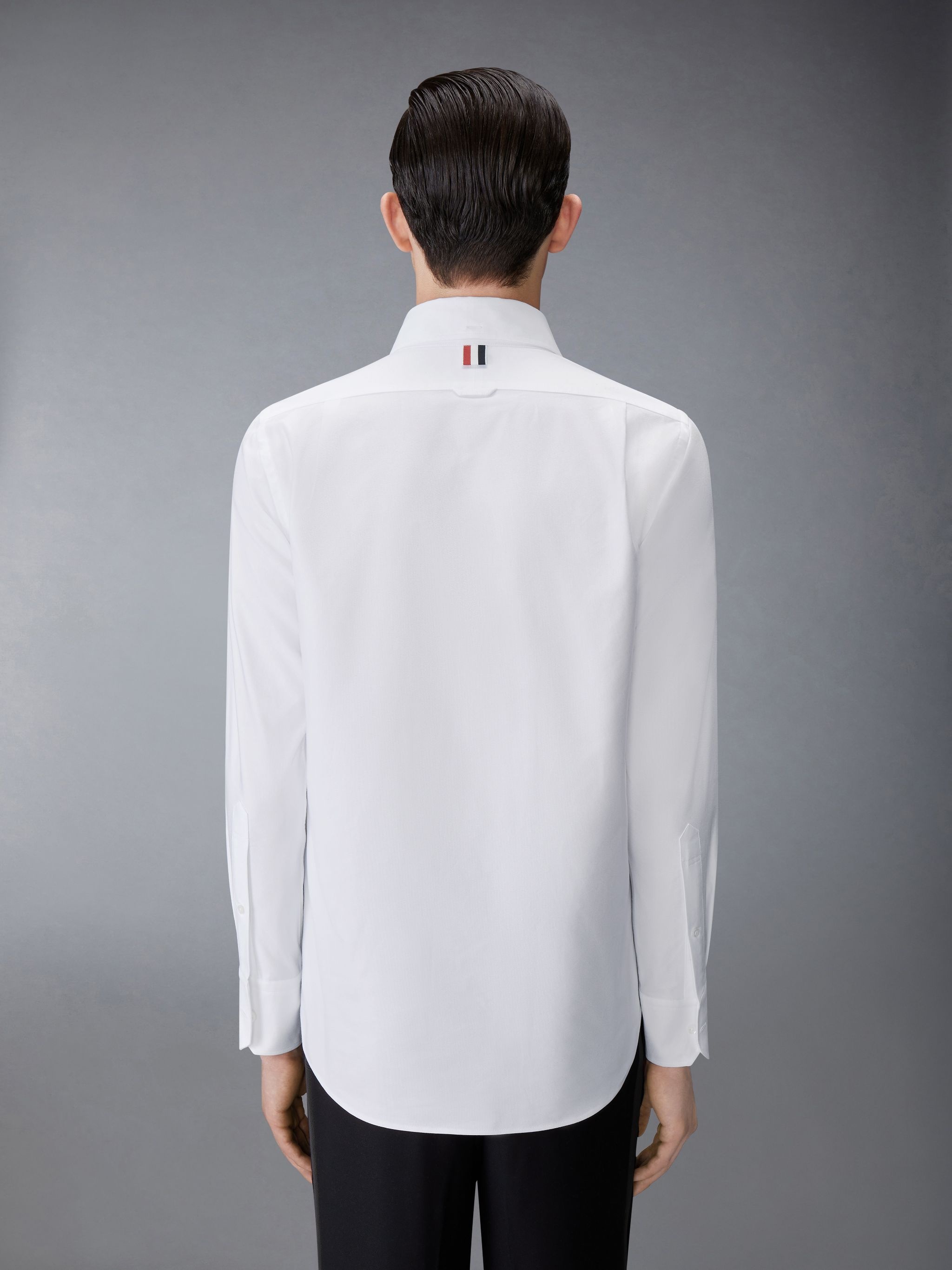 Solid Oxford Nevermore Embroidery Shirt - 3
