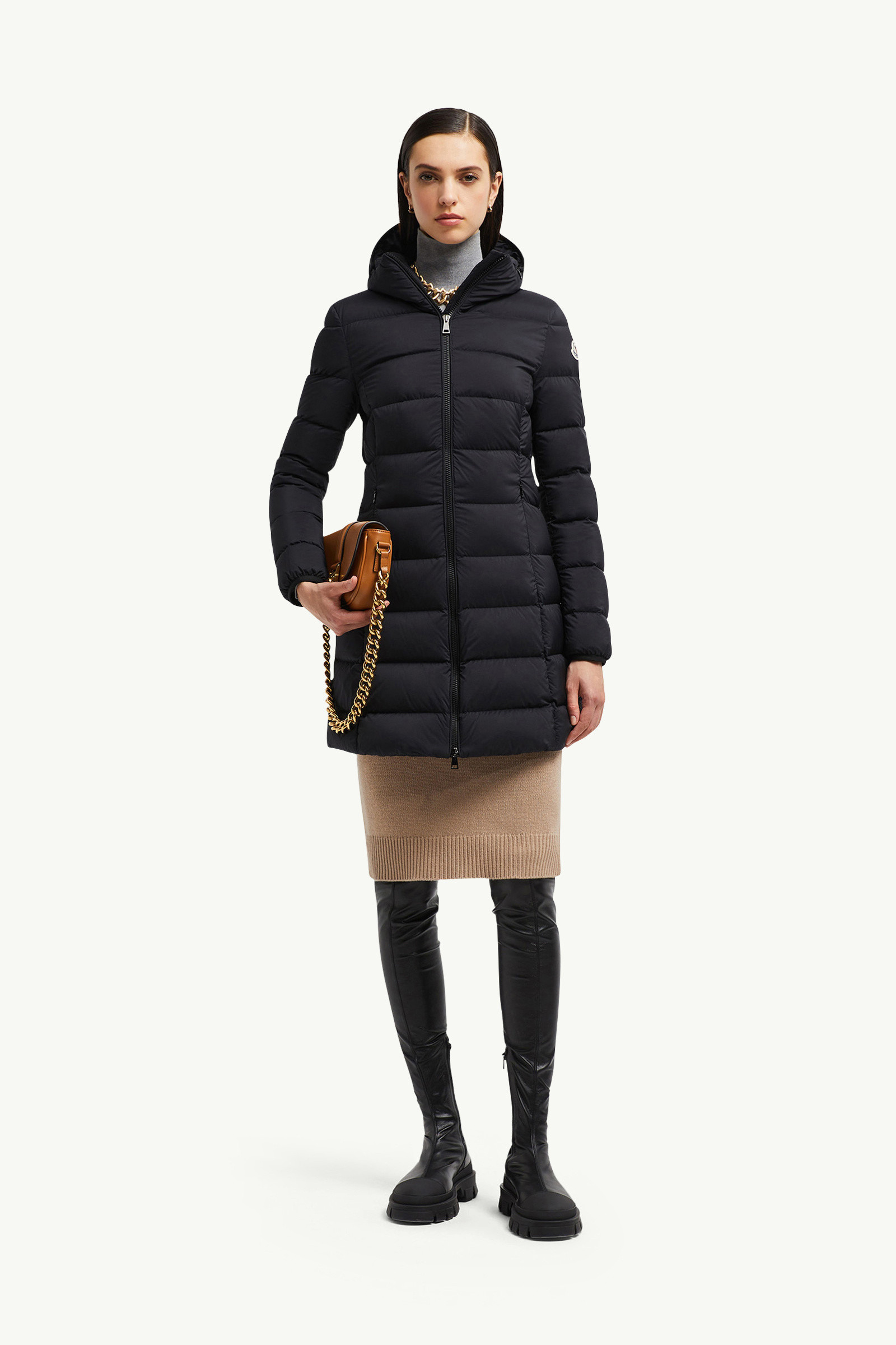 Gie Hooded Long Down Jacket - 2