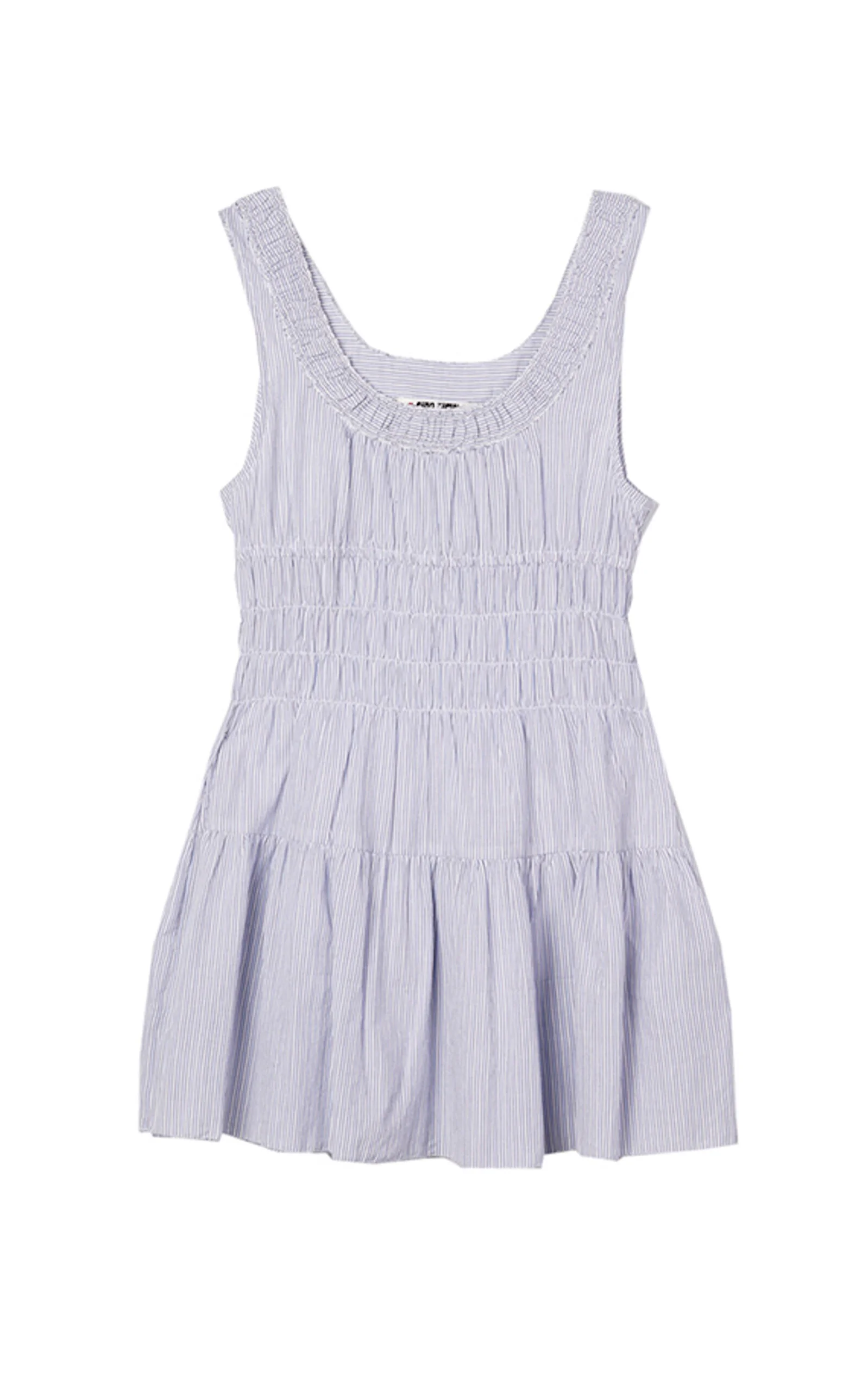 Kala Striped Cotton Dress blue - 1