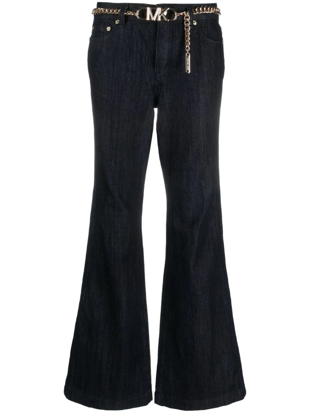 mid-rise flared jeans - 1