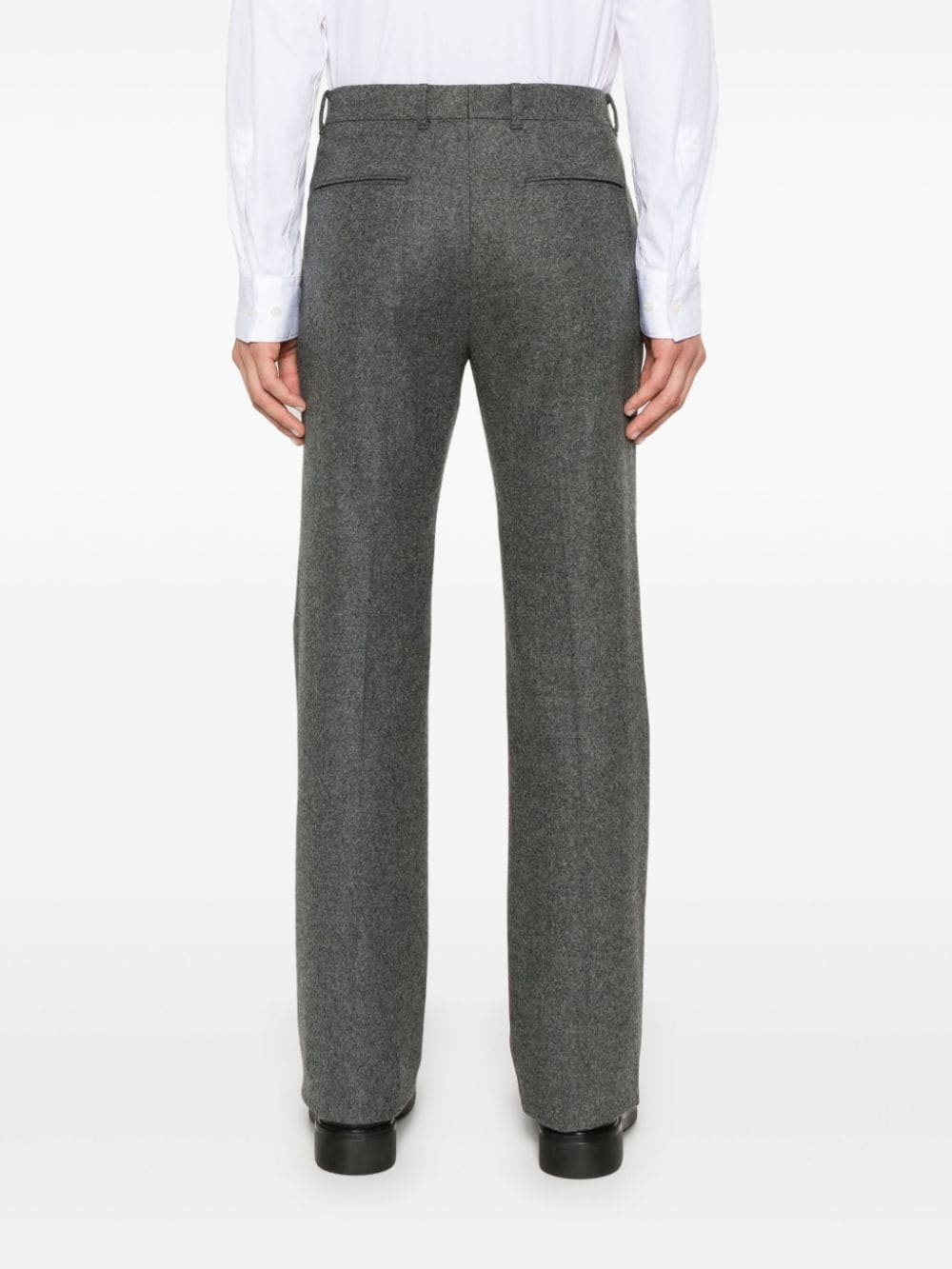 tailored wool trousers - 4