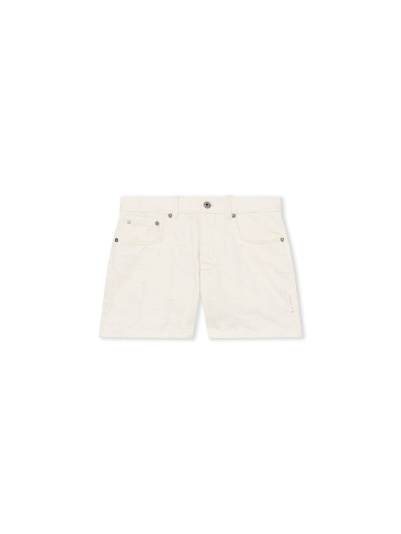 Star Jacquard Doll Denim Shorts 1