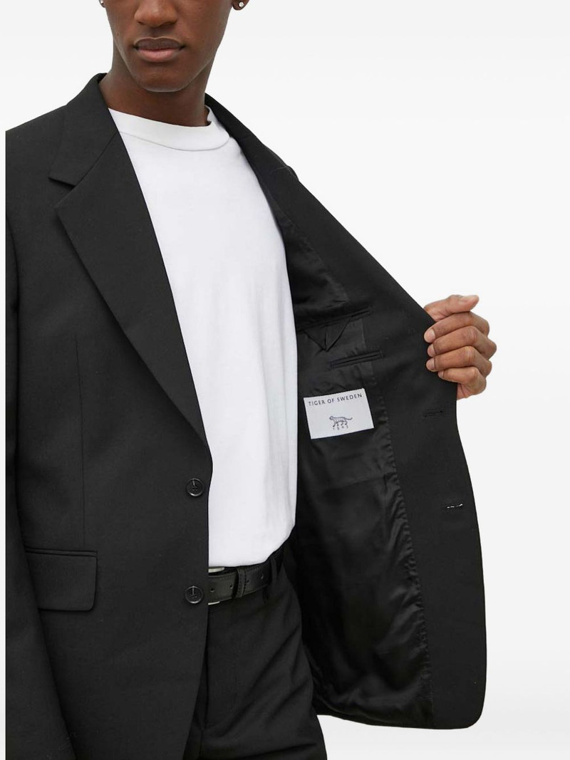 buttoned single-breasted blazer 3