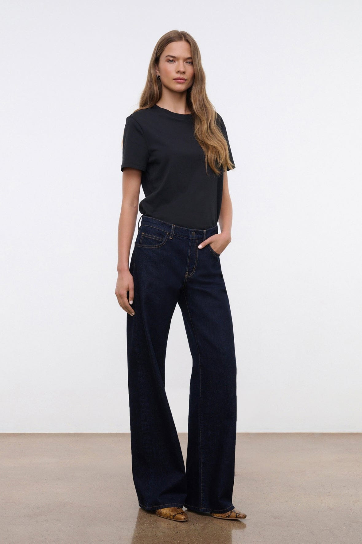 STAUD GUS RELAXED JEAN INDIGO - 2