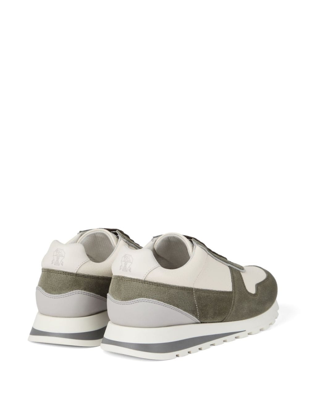 colour-block panelled trainers - 3
