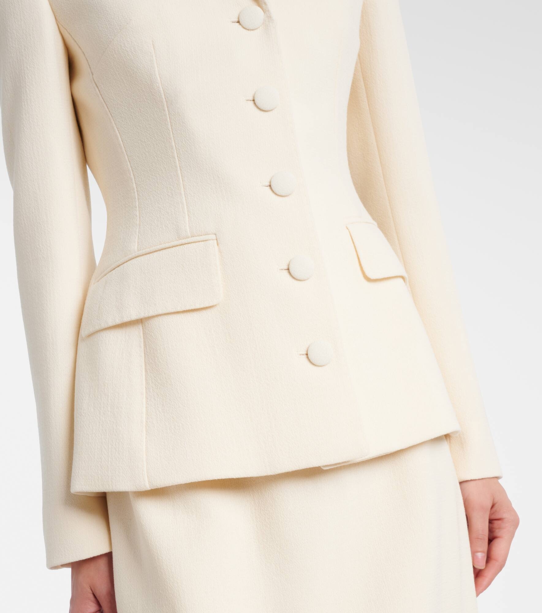 Virgin wool blazer - 5