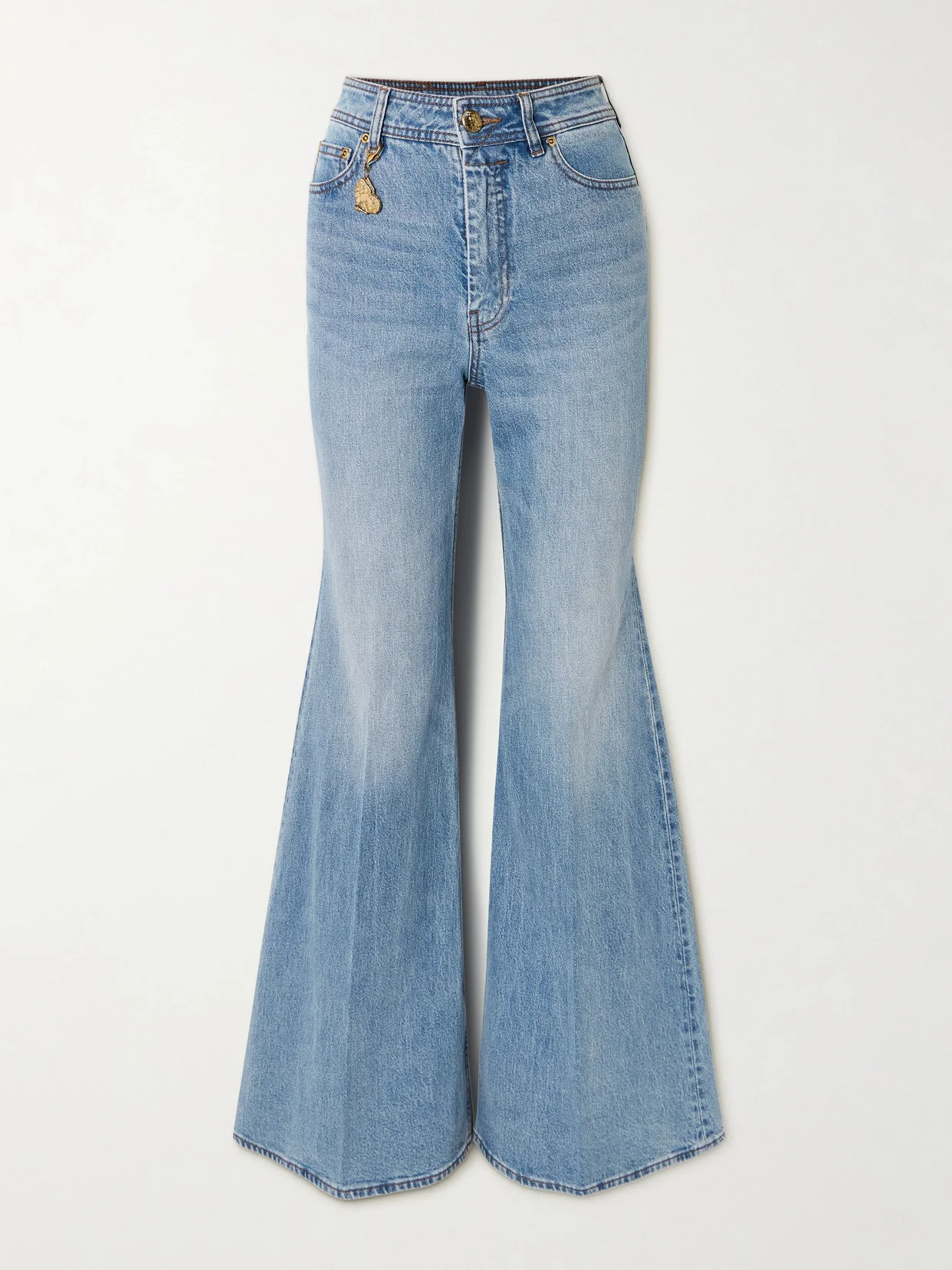 High-rise Flared Jeans - 1