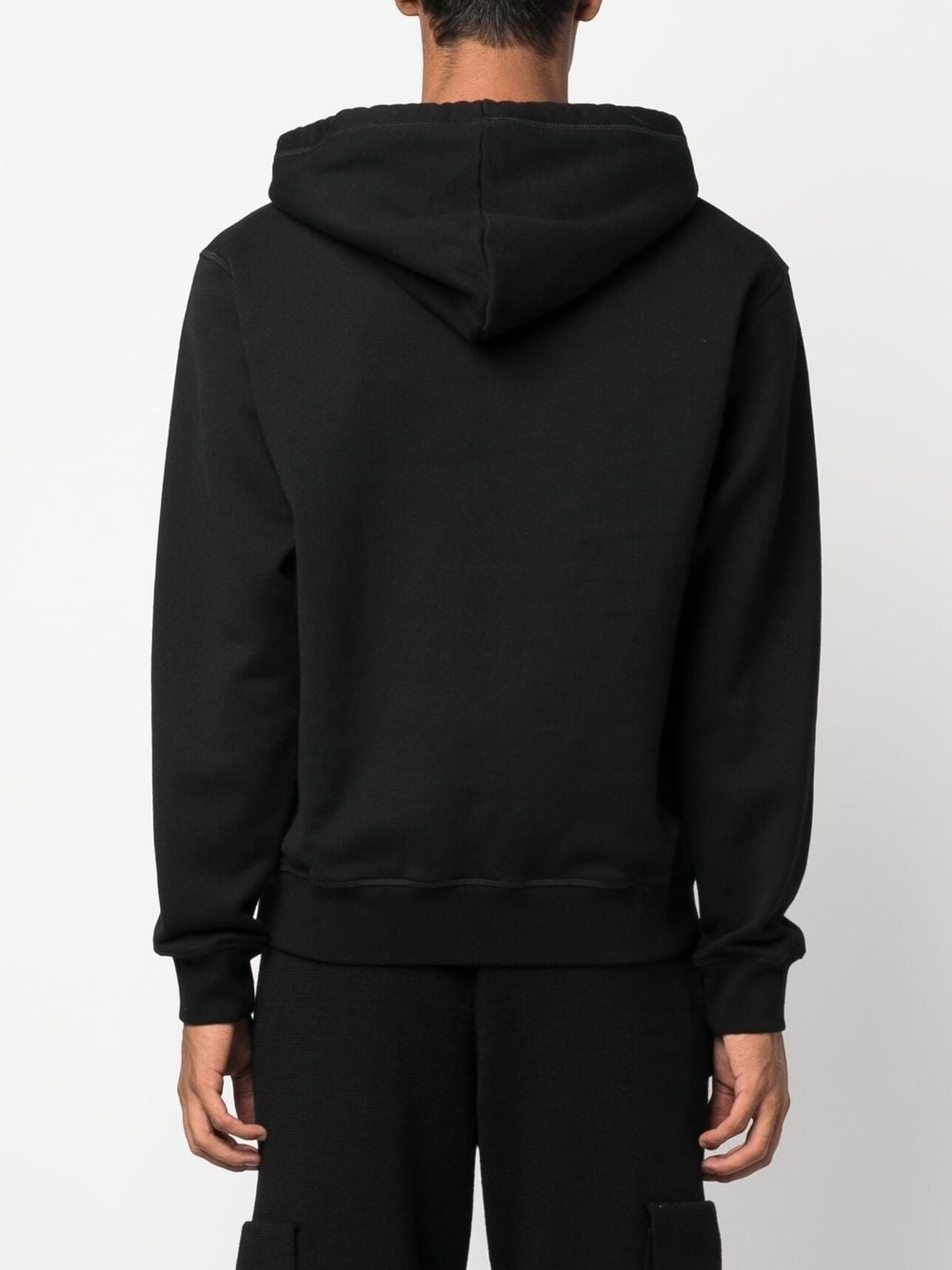 slogan-print hoodie - 4