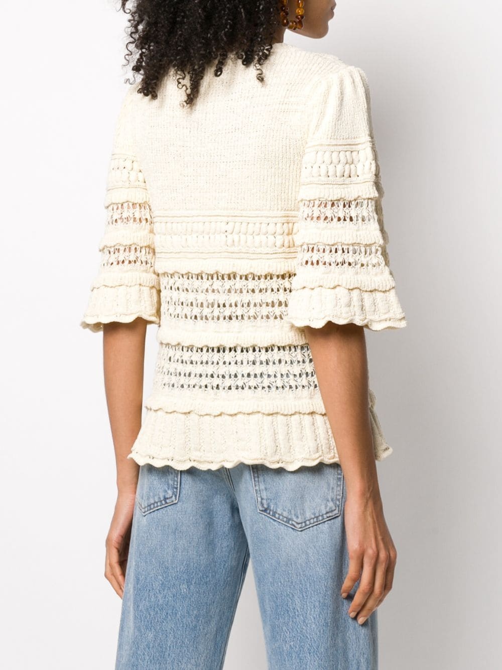 Friza crochet-knit jumper - 4