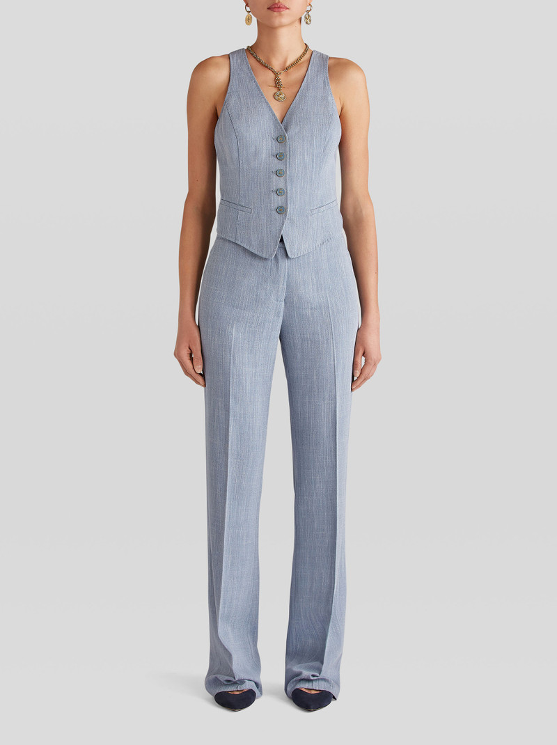 WAISTCOAT WITH PEGASO BUTTONS 2