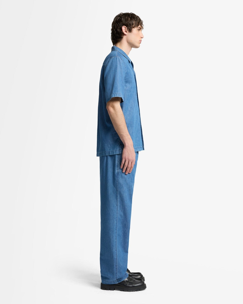 Leisure Denim Camp Shirt in Seabrook 6