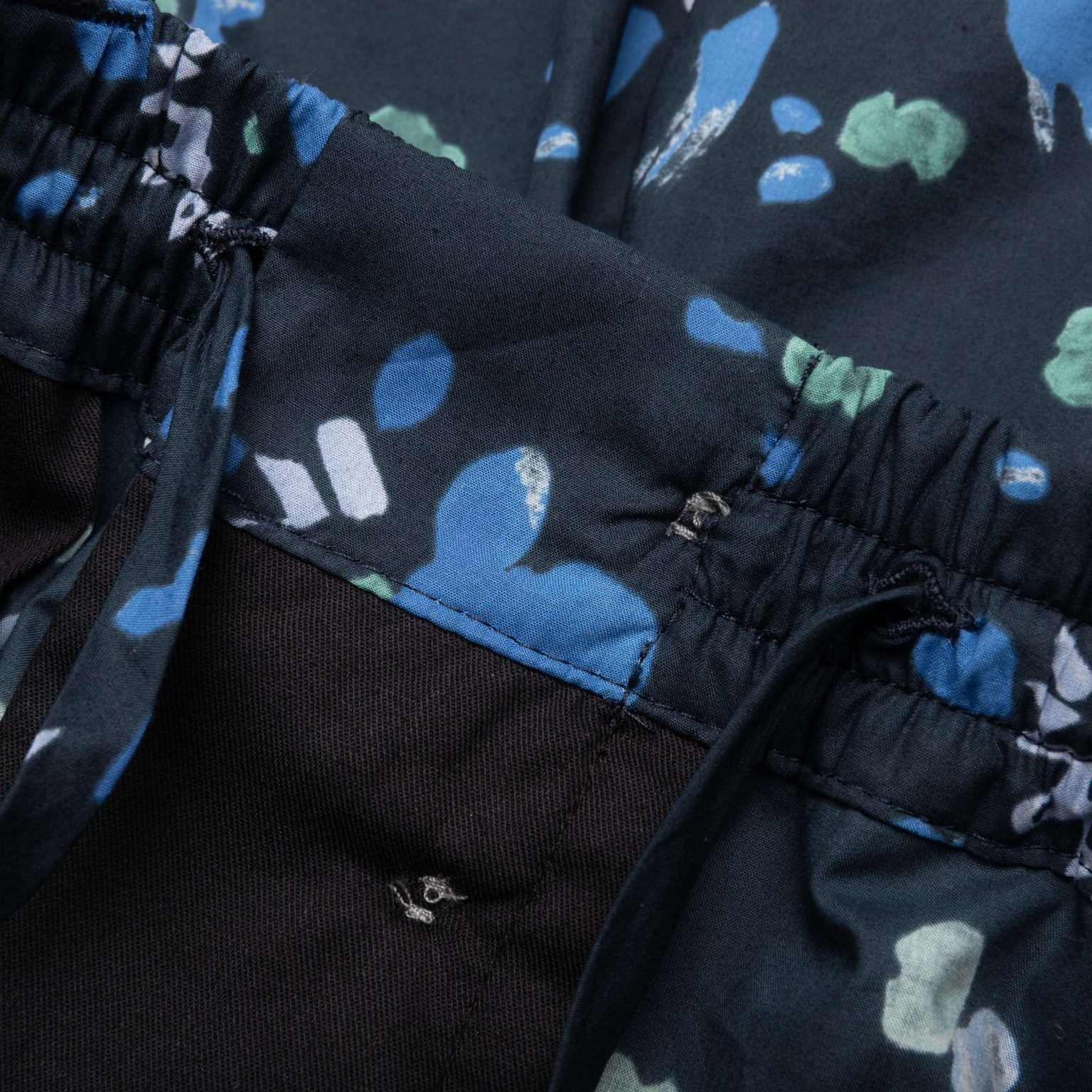 BLUE POPLIN SHORTS - INK - 4