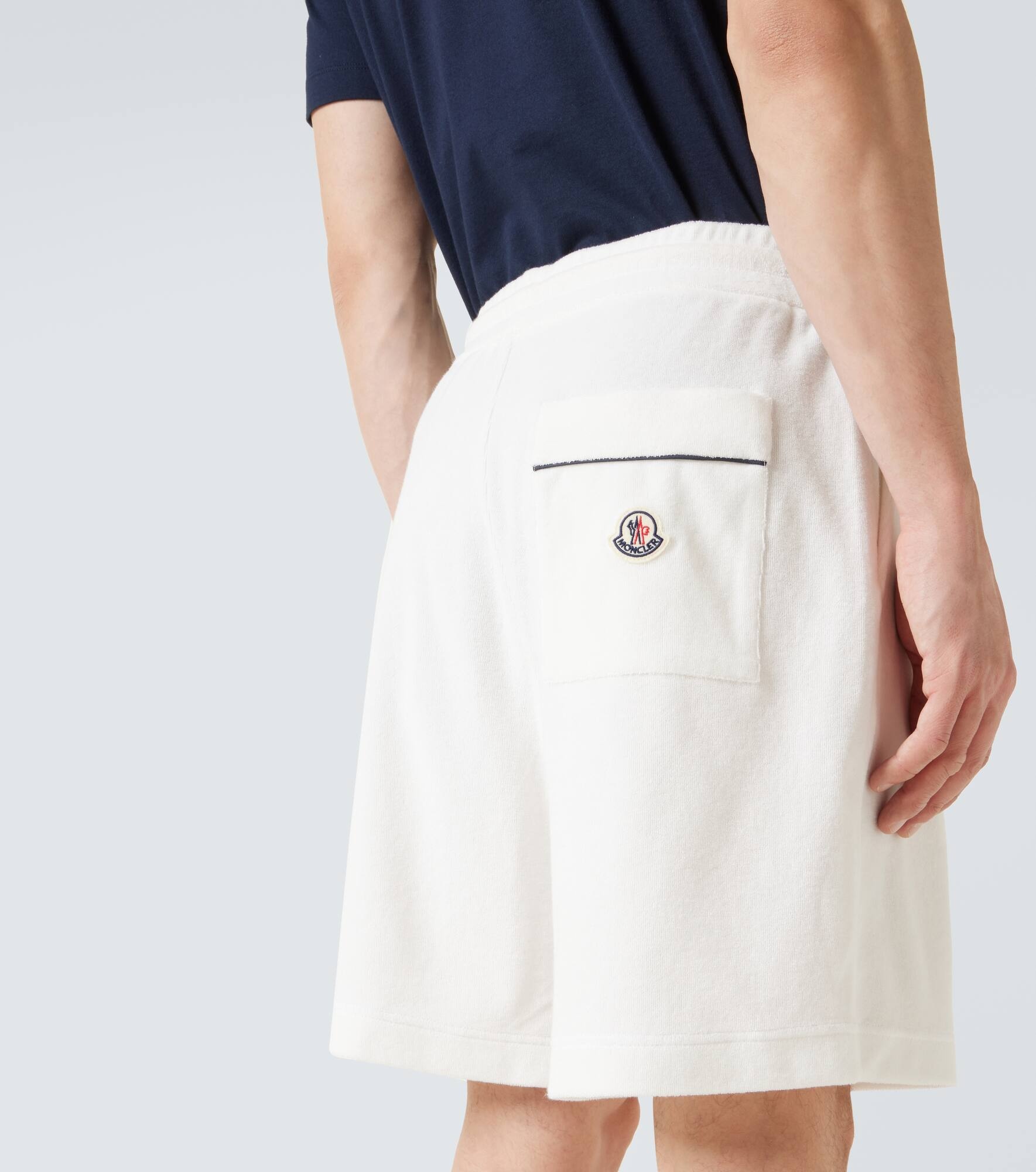 Cotton terry shorts - 5