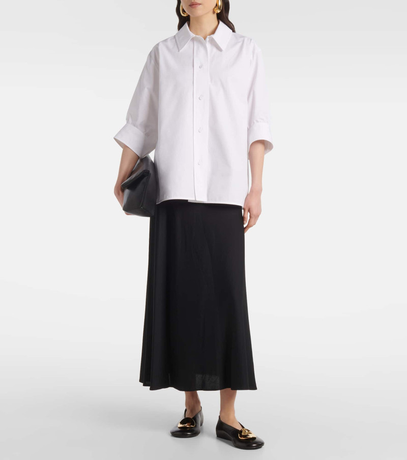 Jil Sander Pleated midi skirt outlook