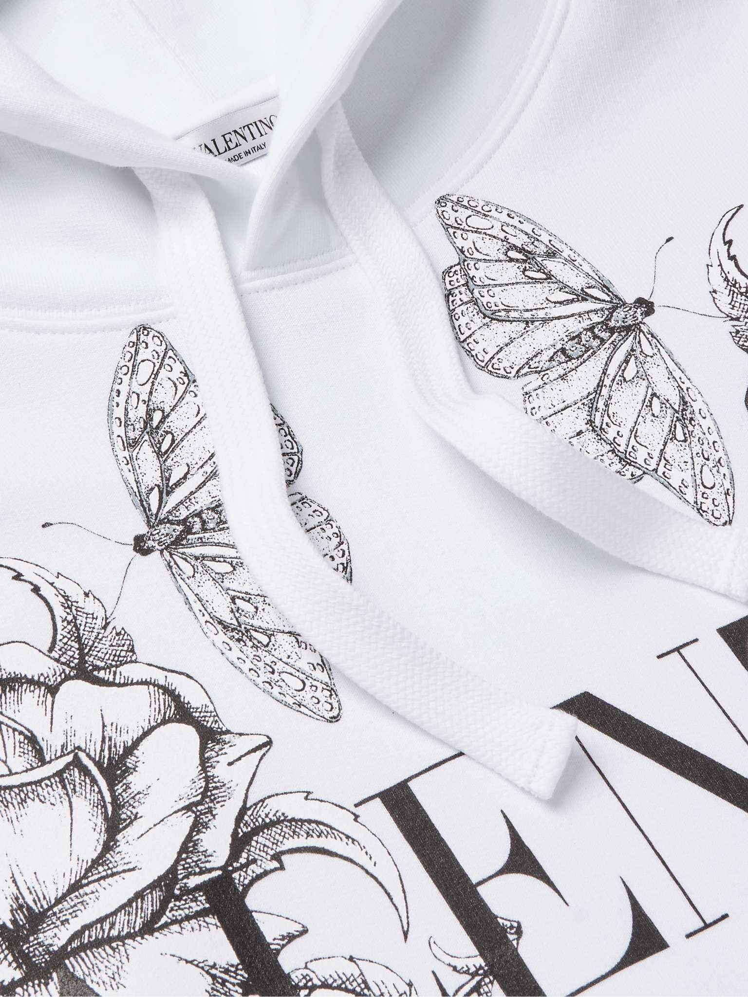Printed Cotton-Jersey Hoodie - 5