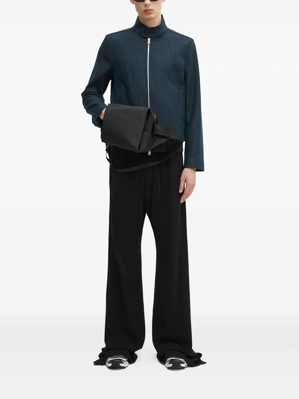 zip-up bomber jacket - 1