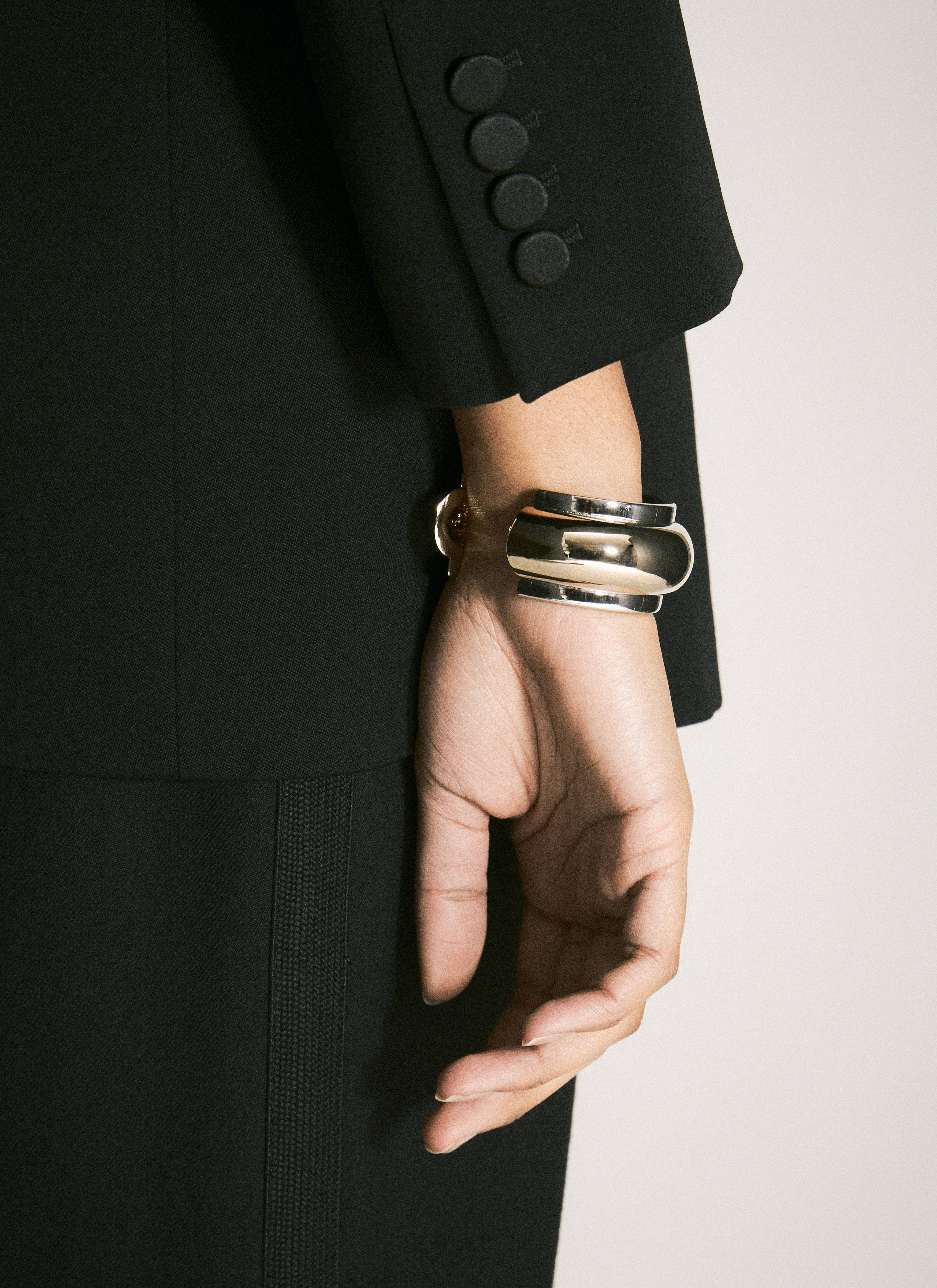 Saint Laurent Women Bumpy Bracelet - 3
