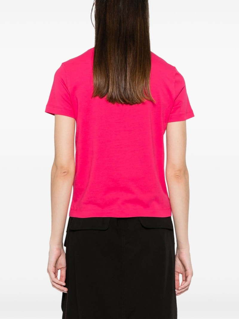 logo-print cotton T-shirt 4