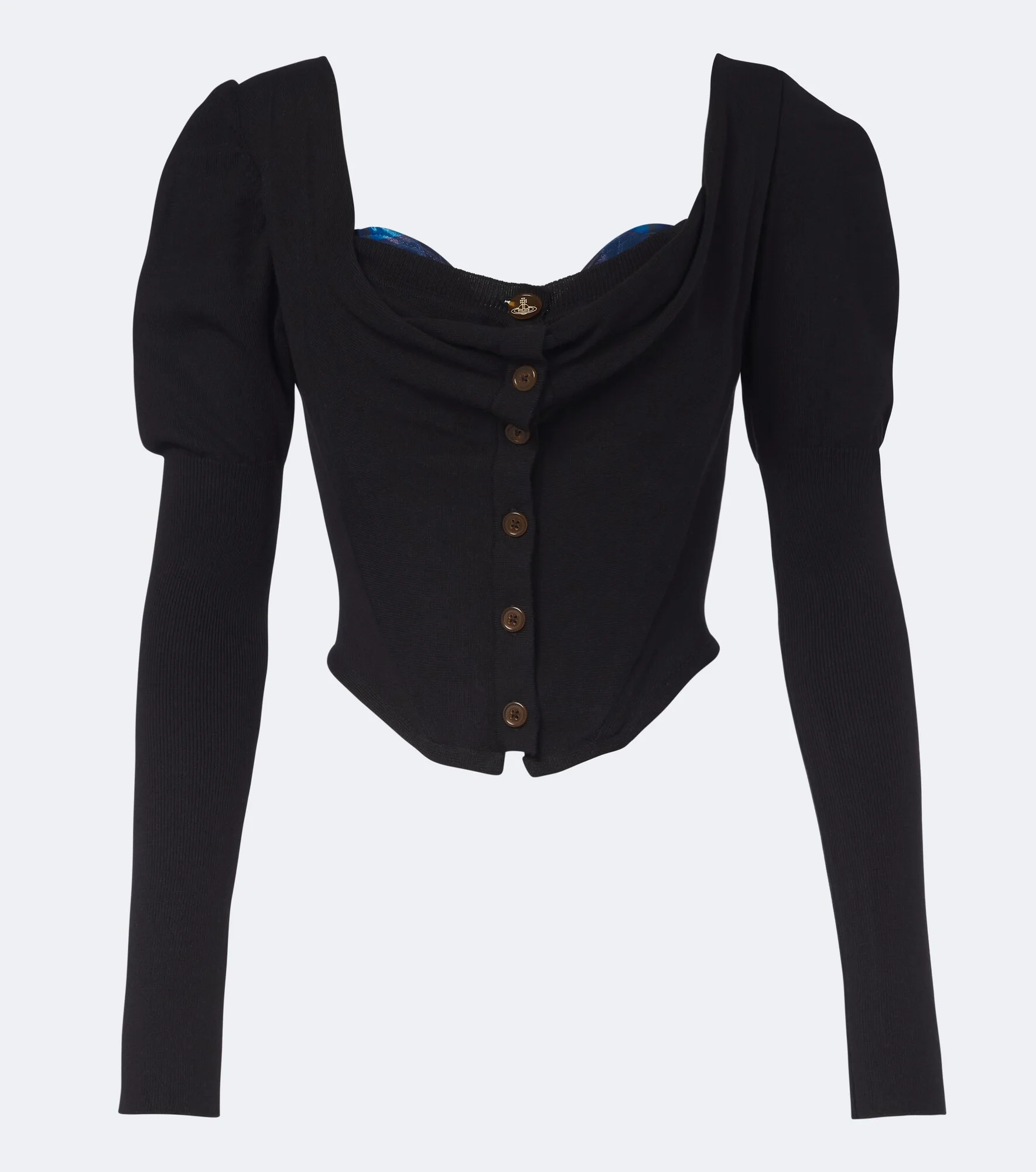 Bea knitted cotton and cashmere cardigan - 1