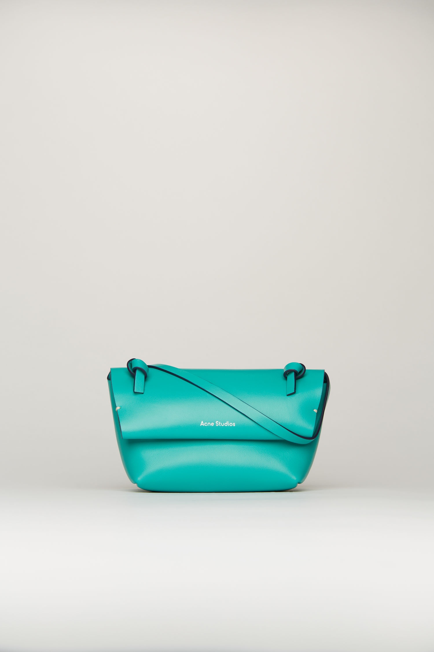 Acne Studios Mini purse turquoise blue | REVERSIBLE