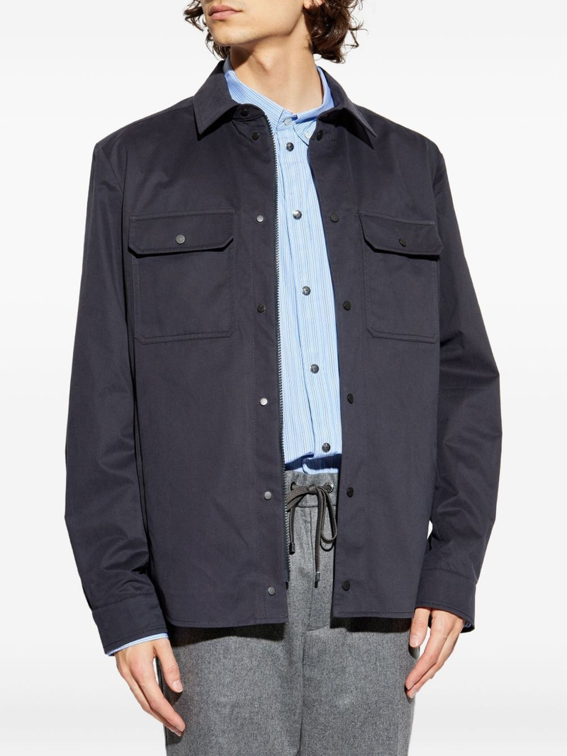 logo-patch shirt 3