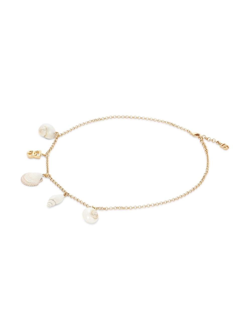 DG shell-charm necklace - 2