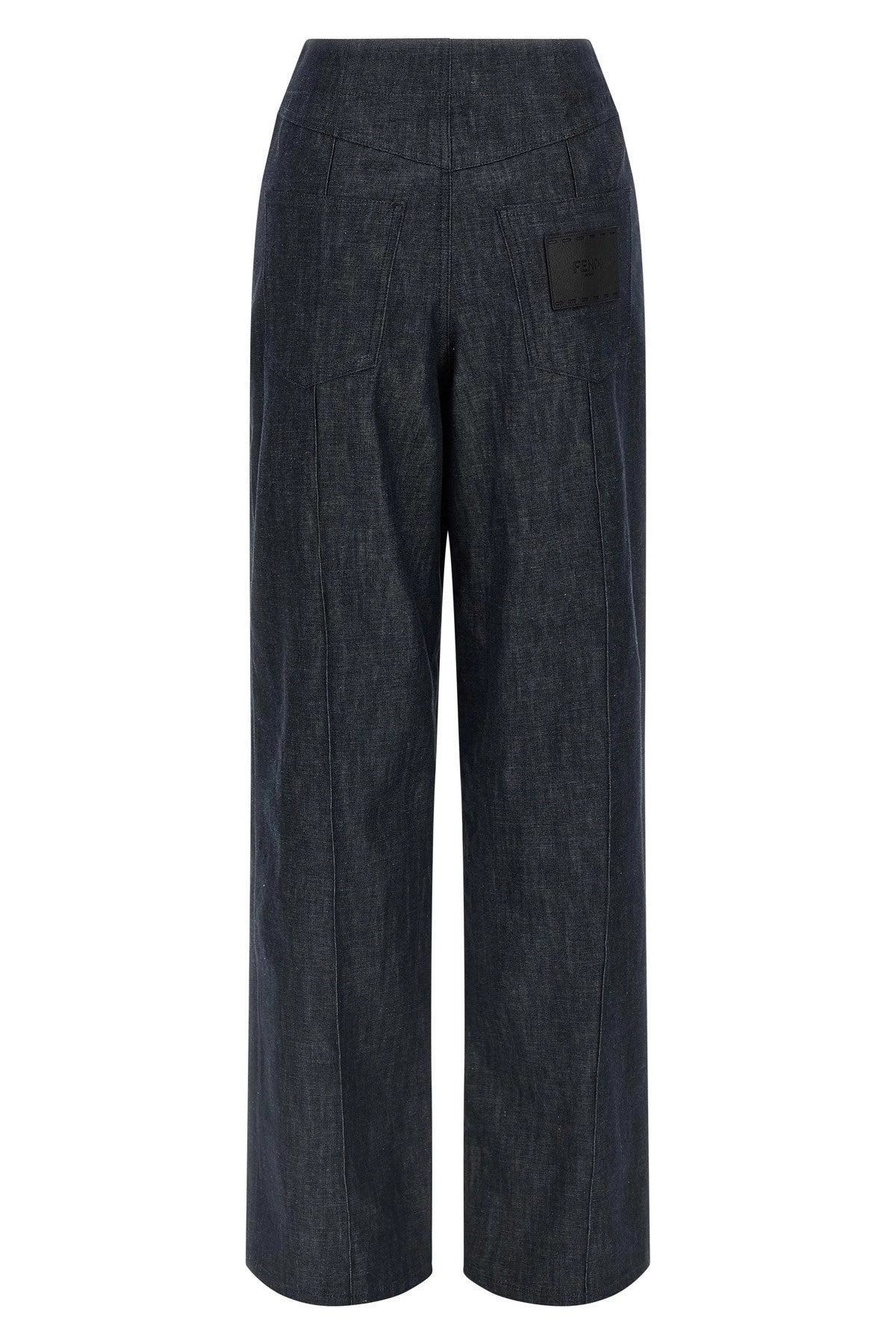 Fendi Women 'Fendi Roma' Patch Jeans - 2