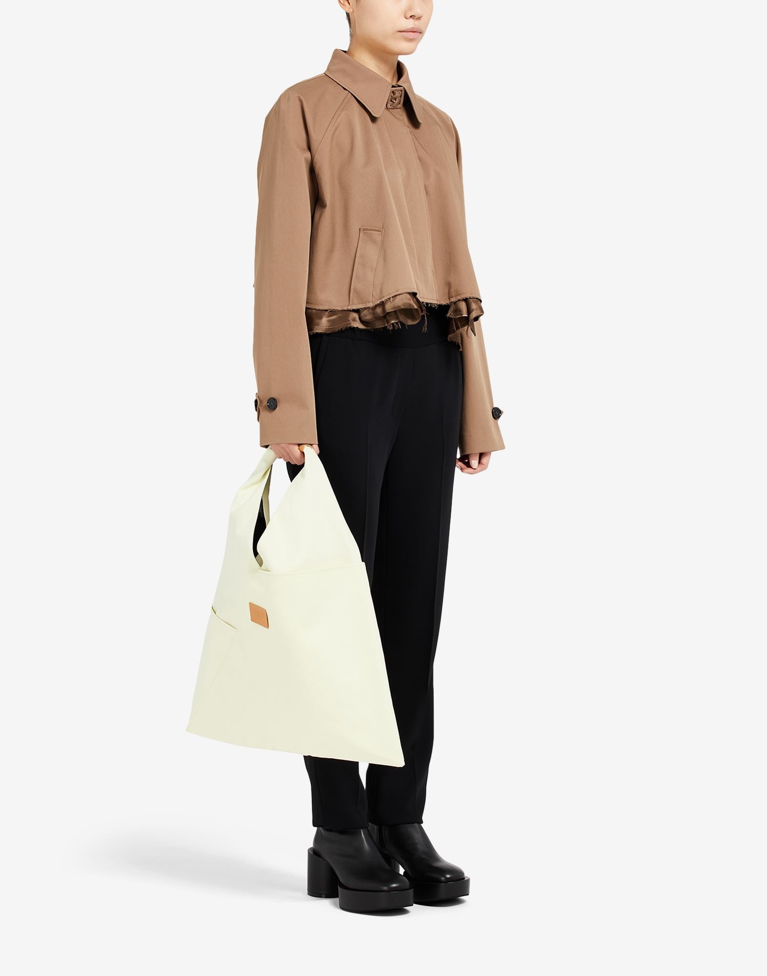 Japanese bag in eco-washed canvas - 6