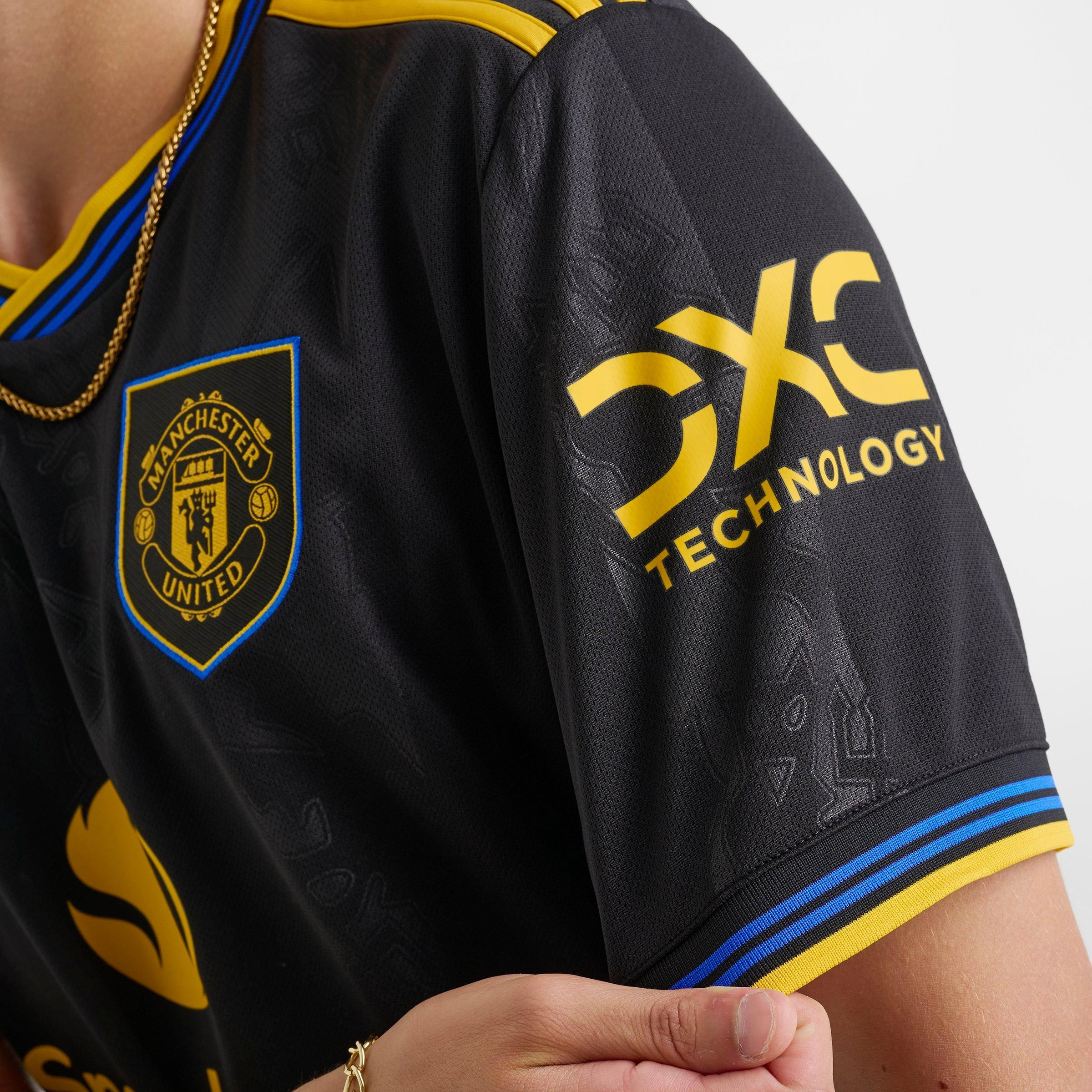 Men's adidas Manchester United 25-26 Third Soccer Jersey - 6