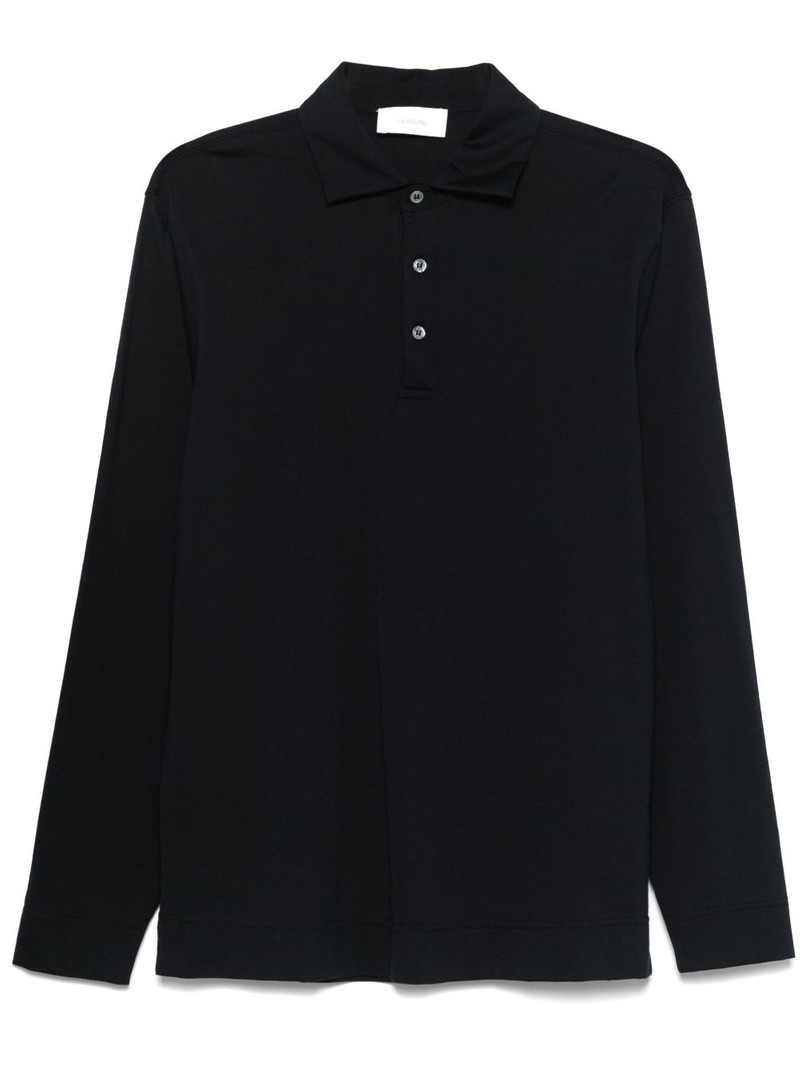 long-sleeved polo shirt 1
