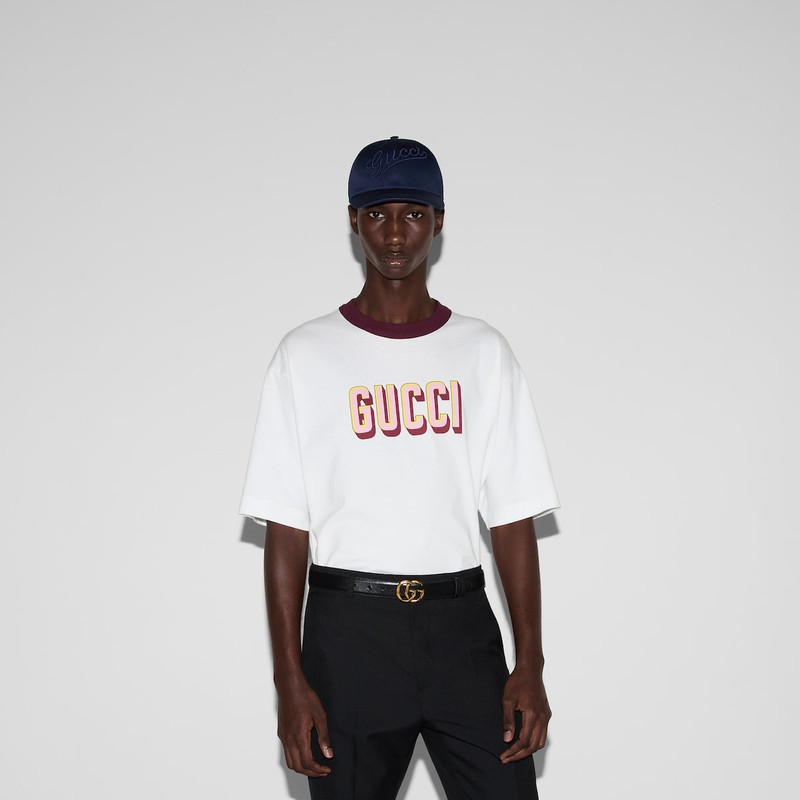 Cotton jersey printed T-shirt 3