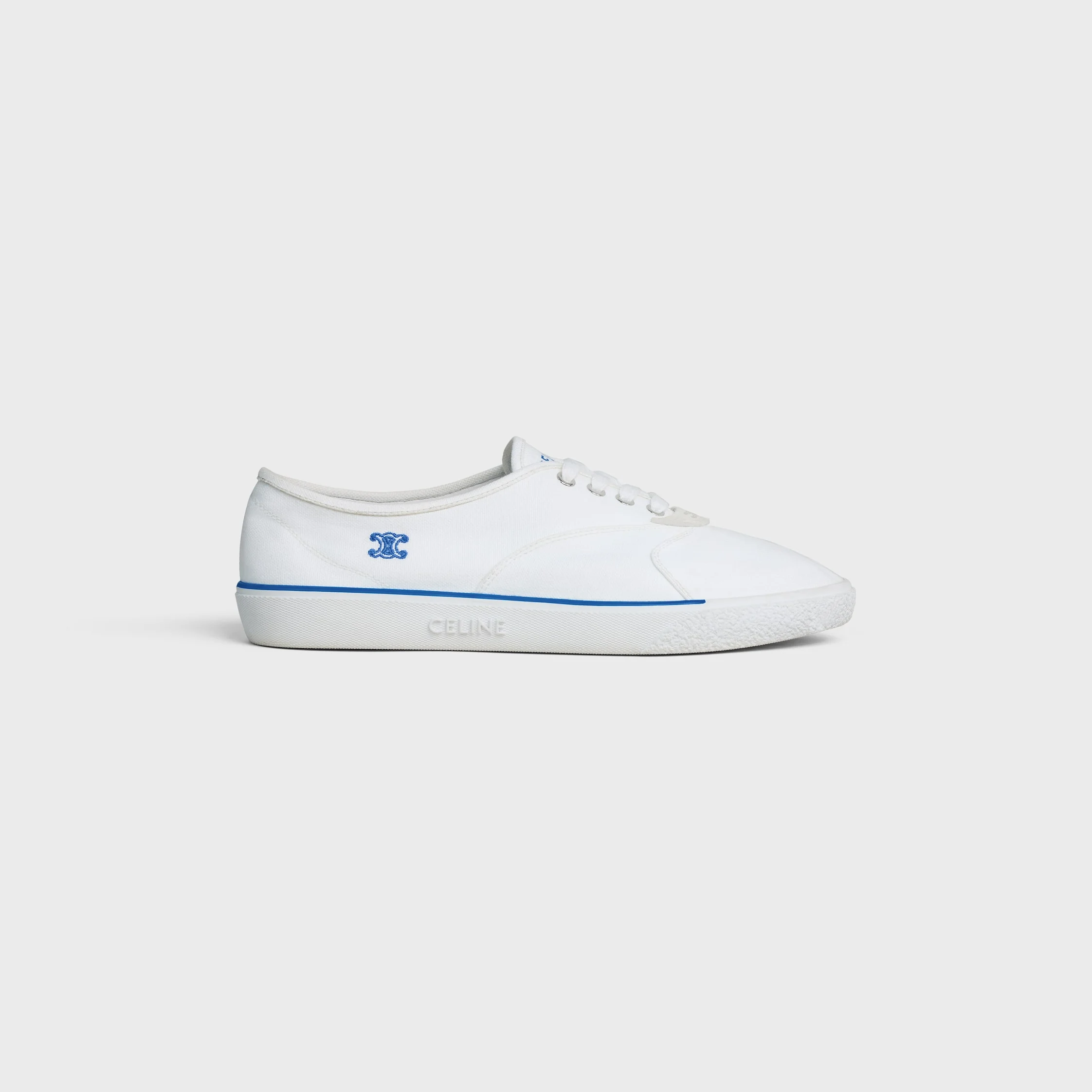 ALAN SNEAKER IN CANVAS AND SUEDE CALFSKIN - 1
