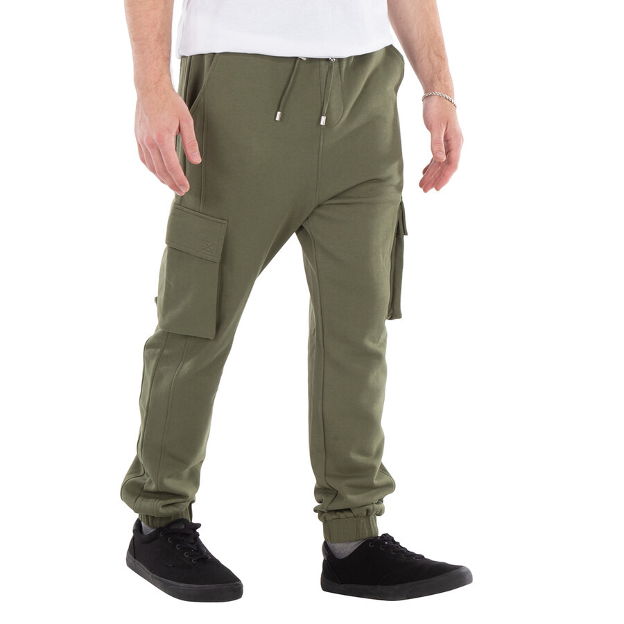 Balmain Logo-Print Cargo Track Pants - 2