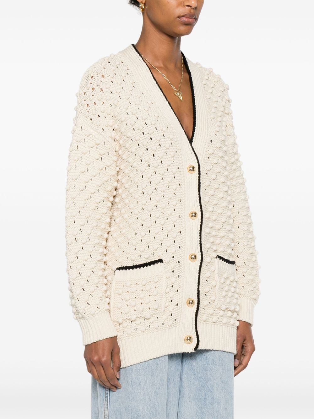 cotton cardigan - 3
