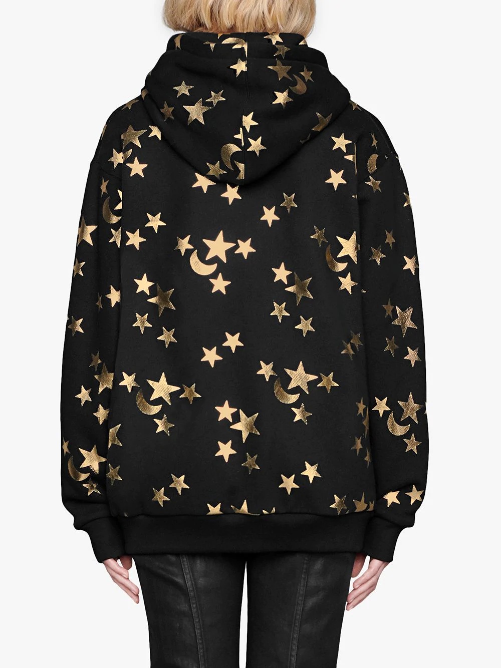 stars and moon print hoodie - 4