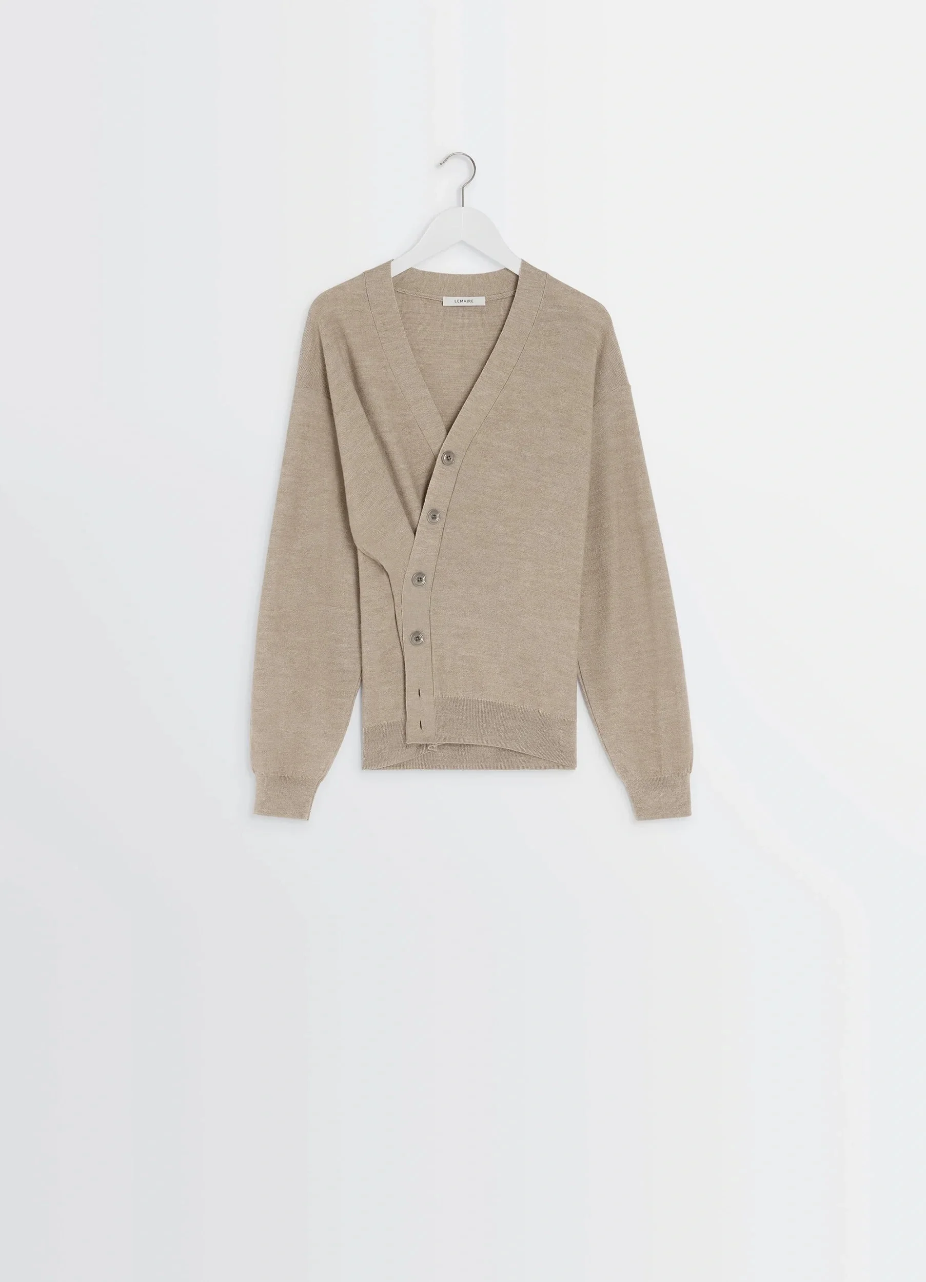 RELAXED TWISTED CARDIGAN - 1